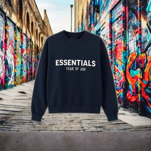 Sudaderas con Capucha de Moda de Invierno al por Mayor, Impresión de Logotipo OEM, Estilo Casual Holgado, Ropa de Calle, Jersey Cálido Sólido, Ecológico - Product Image 1