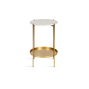 Creative Design Luxury Furniture <b>Side</b> <b>Table</b> with <b>Tray</b> Gold Plated Metal End <b>Table</b> for Living Room, Drawing Room, Office - Product Image 2