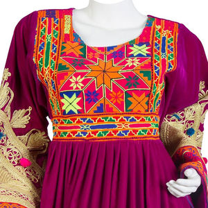 Hermoso Vestido Afgano Kutchi, Disponible en Todas las Tallas, Colores y Diseños, 100% Alta Calidad, Hecho en Pakistán, Precio al por Mayor - Product Image 4