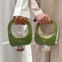 Porte-gobelets jetables pour café, thé, boissons chaudes, à emporter, porte-gobelets 1/2/4 pour livraison, porte-gobelets à emporter avec impression de votre logo