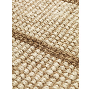 Tapis en jute 100% rayé bleu, tissé à la main, tissage plat, fibre naturelle, tapis d'intérieur sur mesure - Product Image 6