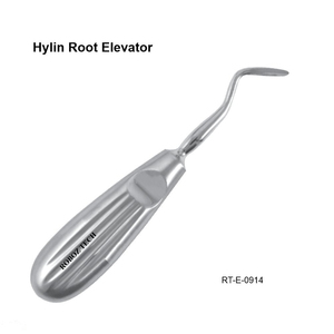 เครื่องมือถอนรากฟันแบบแมนนวล Ergonomic Hylin ขนาด 3.6 มม. ผลิตจากสแตนเลสโดย Roboz Tech ประเทศปากีสถาน - Product Image 2