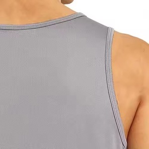 Camiseta Deportiva Personalizada al por Mayor para Hombre, Tejida en Algodón/Fibra de Bambú, de Secado Rápido, Transpirable, para Fitness, Entrenamiento, Running - Product Image 6