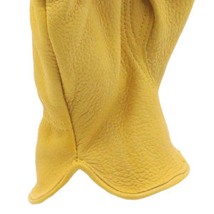 Guantes de Trabajo de Seguridad de Cuero, Guantes de Protección para Conducir Autobuses, Guantes de Piel de Oveja Auténtica para Hombre - Product Image 4