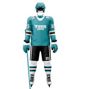 Tenues de hockey sur glace personnalisées 2026 couleur unie avec nom et numéro d'équipe / Dernier design style homme - Product Image 1