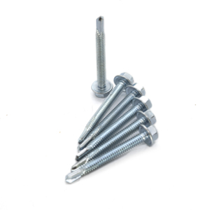 Tornillos Autoperforantes de Cabeza Hexagonal de Acero al Carbono Premium (Métrico/Pulgadas) con Recubrimiento de Zinc Clase 8, Resistentes a la Corrosión y de Alta Resistencia - Product Image 5