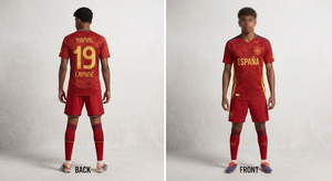Camiseta de Fútbol Personalizada con Sublimación Estilo Español, Secado Rápido, 100% Poliéster, Unisex, para Adultos - Product Image 4