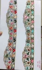 Premium Elegant Designer Embroidery <b>Lace</b> Fabric For Dress Decorative <b>Lace</b> Trim Garment Fashion Textile Supplier Wholesale Supply - Product Image 3