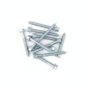 Tornillos de Cabeza Hexagonal Galvanizados en Caliente de Alta Resistencia - Fijaciones para Madera de Acero al Carbono con Rosca Gruesa - Product Image 6