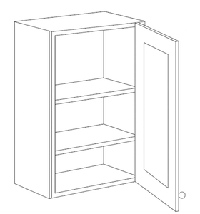 Gabinete de Cocina de Pared W1830, Puerta Sencilla, Estilo Shaker, Modular, Colores Personalizados - Product Image 2