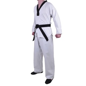 Uniforme d'entraînement d'arts martiaux Taekwondo Karaté 100% coton sur mesure, service OEM pour vêtements de combat avec service OEM - Product Image 3