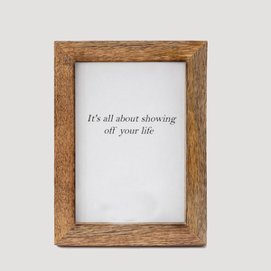 Wood <b>Photo</b> <b>Frame</b> Solid Mango Wood Handmade Rustic Modern Tabletop Home Decor Wedding Display Premium Quality Gift <b>Photo</b> <b>Frame</b> - Product Image 2