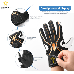 Guantes de Bateo de Béisbol Super-Grip para Niños, Diseño Ergonómico para Niños y Niñas, Protección Mejorada y Rendimiento Óptimo - Product Image 2