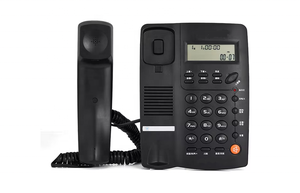 Teléfono Maxcomm MC-9200 de Bajo Costo con Identificador de Llamadas PSTN Analógico FSK/DTMF para Negocios - Product Image 2