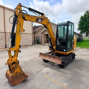Excavatrice sur chenilles puissante d'occasion Cat 305.5E2, mini-machine compacte avec système hydraulique fiable pour le travail quotidien - Product Image 3