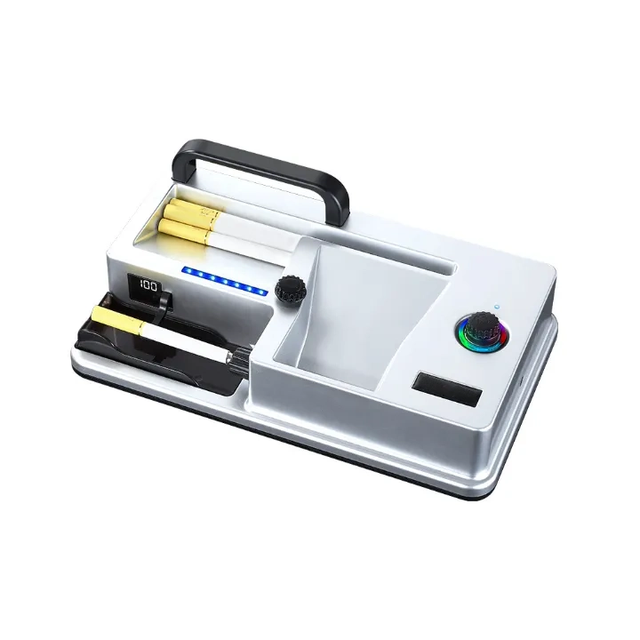 5.5/6.5/8.0mm Electric Cigarette Rolling Machine for Thick/Medium/Thin Cigarettes Fully Automatic Household Smart Sensor Genuine