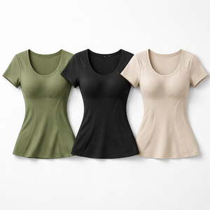 Camisetas de Compresión al por Mayor para Moldear el Cuerpo de Mujer - Opciones OEM Directamente del Fabricante - Product Image 5