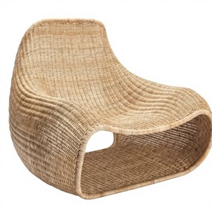 HNH Craft Durable Luxury Rattan <b>Wing</b> Back Leisure Occasional Arm <b>Chair</b> Modern Outdoor Furniture for Living Room Made Vietnam - Product Image 2