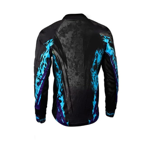 Chemise de pêche tactique pour hommes, à manches longues, camouflage, vente chaude, service OEM personnalisé - Product Image 2