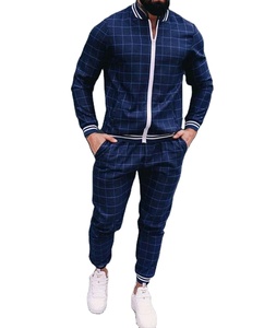 Survêtement Vestes Ensembles Survêtement Hommes Homme Costume Pull Deux Pièces Ensemble Décontracté Ensembles Hommes Vêtements Vestes - Product Image 1