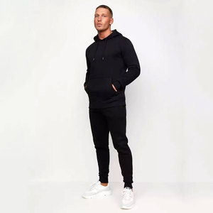 Sweat-shirt à capuche personnalisé à blocs de couleur en polyester/coton, respirant, écologique, vêtement décontracté moderne, vente en gros - Product Image 3