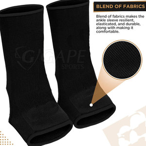 Custom Logo Printed Winter Elasticated <b>Ankle</b> <b>Support</b> Breathable Comfortable Lightweight Polyester Cotton Professional Protection - Product Image 4