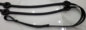 Leather Bungee Martingale Breast Collar for Horse Riding-Training Aid for <b>Lunging</b> with <b>Roller</b> - Product Image 4