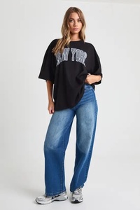 T-shirt surdimensionné imprimé New York - Product Image 3