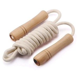 Cuerdas de Saltar Ajustables de Alta Calidad para Entrenamiento Deportivo, con Agarre de Madera, para Entrenamiento de Velocidad y Resistencia - Product Image 2