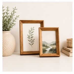 Custom Size Solid <b>Wood</b> <b>Picture</b> <b>Frame</b> Wholesale Eco-Friendly Natural Wooden Photo <b>Frame</b> for Tabletop and Wall Decor Display - Product Image 2