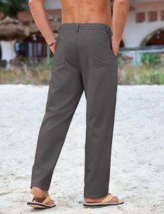 Wholesale <b>Mens</b> Cotton Lounge <b>Trousers</b> Comfortable Knit Pajama Pants <b>Elastic</b> Waist Soft Breathable Eco-Friendly Quick Dry - Product Image 2