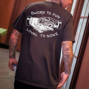 HOT SALE Goth Harajuku <b>Skull</b> Print Man T-shirt Street Rock Hip Hop Shirt Grunge Heavy Metal Rock <b>Top</b> Oversize - Product Image 4