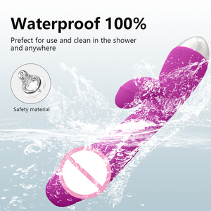MEIPER 360 Degree Rotation Super Big Dildo <strong>Rabbit</strong> Ear <strong>G</strong> <strong>Spot</strong> 10 Vibrating <strong>Rotating</strong> Pink <strong>Rabbit</strong> <strong>Vibrator</strong> for Women - Product Image 3