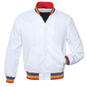 Veste bomber en satin personnalisée Miami Heat Starter Fast Break 100% polyester Hiver Homme Logo avant en toile Réversible Imperméable Épais - Product Image 1