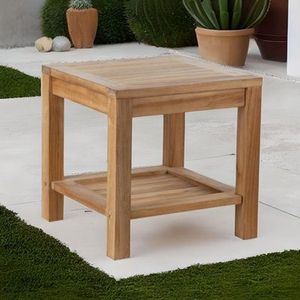 <b>COFFEE</b> <b>TABLE</b> <b>SMALL</b> PATIO FURNITURE TEAK WOOD OUTDOOR MADE IN INDONESIA - Product Image 1