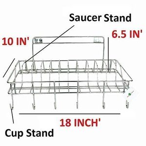 ที่แขวนฟองน้ำติดผนังพร้อมตะขอ ที่เก็บของในครัวแบบโลหะกันสนิม - Product Image 3