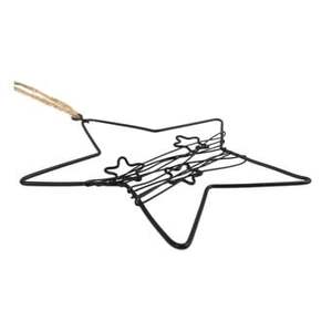<b>Star</b> Shape Iron Wire Back Finished <b>Hanging</b> Ornament Perfect for Christmas Home Holiday Festive Decor - Product Image 6