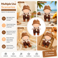   Vêtements de poupée portables : Chemises et hauts pour figurines Generations Blind-Box – Tenues mignonnes et décontractées unisexes 5+ en tissu de haute qualité EN71