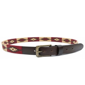 Ceinture équestre en cuir de vache véritable pleine fleur, broderie artisanale, logo de marque personnalisé, pour homme et femme - Product Image 5