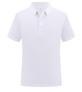 Chemises de sport personnalisées pour hommes à manches courtes en tricot uni avec logo sur le devant, séchage rapide, personnalisables - Product Image 3