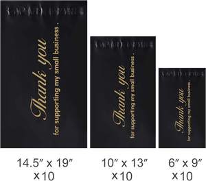 Bolsas de Envío Grandes Biodegradables con Diseño de Logotipo Personalizado para Embalaje y Entrega de Productos - Product Image 4