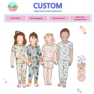 मिस्ट्री बॉक्स बांस के बच्चे के कपड़े एस्टर ज़िप्पी बांस पजामा कस्टम रोपर्स - Product Image 4