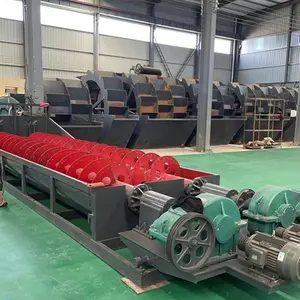 Sand Washer And Spiral Classifier Polyurethane screen sand washing machine