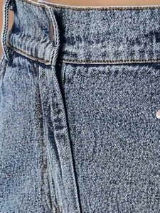 Distressed Denim Two-Piece Co-Ords <b>Set</b> Button Up Jacket & High Waist Wide Leg Pants <b>Sets</b> Casual Streetwear Fashion Jean Outfits - Product Image 4