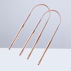 Elegante Instrumento de Higiene Bucal de Cobre Desarrollado para un Fácil Manejo, Cuidado del Aliento Fresco y Práctica de Limpieza Bucal Regular - Product Image 6