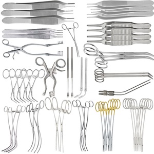 Juego Completo de 52 Piezas de Instrumentos Quirúrgicos Vasculares de Alta Calidad con Certificación CE - Product Image 1