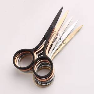 Ciseaux de manucure en acier inoxydable avec poignée ronde, lame tranchante pour la coupe des cuticules, outils de beauté, usage adulte - Product Image 2