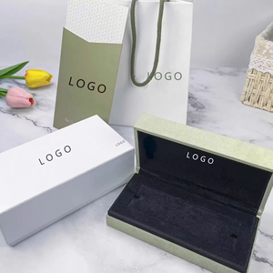 Luxury Brand Designer Jewelry <b>Box</b> Fashion Jewelry Bracelet <b>Ring</b> Necklace <b>Box</b> Deerskin Counter <b>Gift</b> <b>Box</b> - Product Image 1