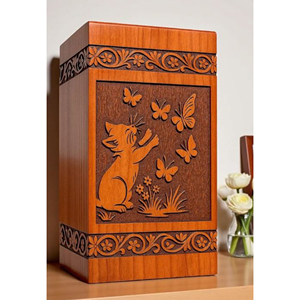 Small Wooden <b>Keepsake</b> Urn for Ashes – Mini <b>Memorial</b> urn <b>Memorial</b> <b>Keepsake</b> by AYAANS - Product Image 6