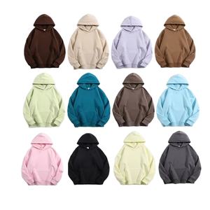 Sudadera con Capucha Personalizada OEM, Unisex, Talla Grande, Lisa, de Forro Polar, con Logotipo Personalizado, Color Bordado, Cuello con Capucha, Cálida para la Temporada de Invierno - Product Image 3